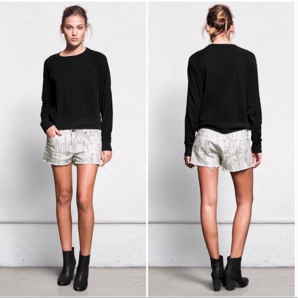 Rag and Bone Cut off shorts in Riptide